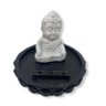 Incensário Buda em Resina Meditação-escolha o Seu:buda Branco Flor Lótus 7cm - 3