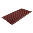 Ver imagem 2 de Telha Ecologica Classica Vermelha 3mm 2,00x0,95m Onduline - Unico