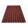 Telha Ecologica Classica Vermelha 3mm 2,00x0,95m Onduline - Unico - 1