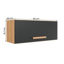 Ver imagem 2 de Armario Aereo de Cozinha Intenza 80 cm 1 Porta Basculante