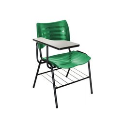 Cadeira Iso Linha Polipropileno Iso Universitária Verde - 1