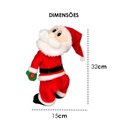 Ver imagem 6 de Papai Noel 32cm Musical Dançarino Mexe o Bumbum