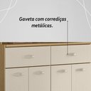 Ver imagem 6 de Armário de Cozinha Compacta Mdf 8 Portas Paris Plus - Freijó-soft