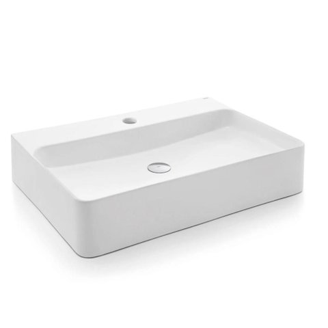Cuba de Apoio Retangular 60x42x13cm Branco - Docol
