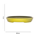 Ver imagem 5 de Vaso Bacia Decorativo Osaka Dourado P 7x46x35 cm - D’Rossi