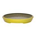 Ver imagem 3 de Vaso Bacia Decorativo Osaka Dourado P 7x46x35 cm - D’Rossi