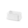 Kit de 3 Cestos Rattan - Arthi - Branco - 6