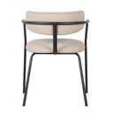 Ver imagem 3 de Cadeira Girona Base Preta - Nude Pu
