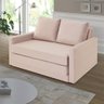 Sofá Simi 2 em 1 Sofá Cama Rosé Estofama - 1