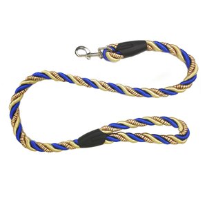 coleira Corda de Nylon Trançada Cachorro Guia Medio Porte Pets Reforçada Grossa Corrente