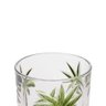 Copo P- Água Suco Baixo Cristal Palm Tree Wolff 340ml - 4