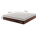 Ver imagem 2 de Colchão Mola Ensacada King Size 36x193x203cm Flora Marrom - Casa Giulia