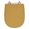Assento Sanitário Poliester Paris Amendoa para Vaso Ideal Standard - 1