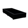 Base Box Solteiro Santo Box Suede 40x88x188:marrom - 6