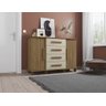 Cômoda Barcelona Cinamomo/off White - Rv Móveis - 2