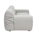 Ver imagem 6 de Sofá 4 Lugares para Sala de Estar Living 230 cm Gomo Bouclé Cinza Claro - Nexta Casa
