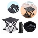 Ver imagem 2 de Banqueta Portátil Dobrável Praia Pesca Camping