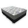Cama Box Viúva + Colchão De Molas Ensacadas - Ortobom - Iso Superpocket 128cm Preto - 1