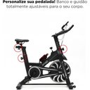 Ver imagem 5 de Bicicleta Ergométrica Spinning Dream Fitness Black Edition 3.0 Vertical com Roda de Inércia 6kg
