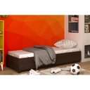 Ver imagem 2 de Cama Solteiro Mônaco Branco/neve - Tcil Móveis