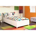 Ver imagem 1 de Cama Solteiro Mônaco Branco/neve - Tcil Móveis