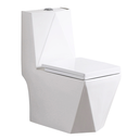 Ver imagem 1 de Vaso Sanitário Monobloco Quadrado Diamante Harmony 8019 Branco Vaso Sanirário 8019