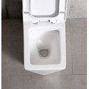 Ver imagem 4 de Vaso Sanitário Monobloco Quadrado Diamante Harmony 8019 Branco Vaso Sanirário 8019