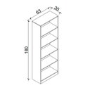 Ver imagem 2 de Estante Multiuso com 10 Prateleiras Branco