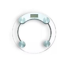 Balança de Piso Digital de Vidro Redonda 180kg - Bons Cheff - 1