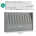 Ver imagem 6 de Cabeceira Casal 140 cm Lumina com Frame Linho Sl 66 Peer