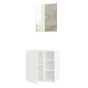 Ver imagem 5 de Armário Gabinete com Espelho para Banheiro 60cm Branco Madesa