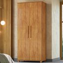 Ver imagem 2 de Guarda Roupa Multiuso 2 Portas 189x82 cm Portugal Cedro Rudk