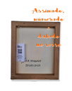 Ver imagem 2 de Mini Quadro Bela Jovem de Chapeu Pintado a Mão 30x25cm