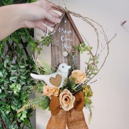 Plaquinha Pendente Seja como Flor 49x30 - 2
