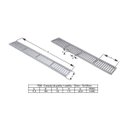 Ver imagem 3 de Ralo Grelha Linear com Caixilho Alumínio Escovado 10x100cm G.D.A. INDUSTRIA E DISTRIBUIDORA DE FUNDI