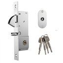 Ver imagem 3 de Fechadura 1940 Porta de Correr Cromado Espelho de Inox Stam