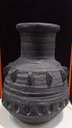 Ver imagem 2 de Vaso Decorativo Enfeite Casa Resina 50x37x37cm Cinza