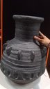 Ver imagem 4 de Vaso Decorativo Enfeite Casa Resina 50x37x37cm Cinza
