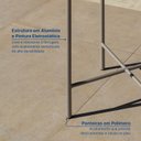 Ver imagem 4 de Mesa Bistrô Refúgio CabeCasa MadeiraOriginals Cinza/Champanhe Micro