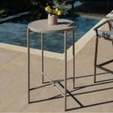 Ver imagem 1 de Mesa Bistrô Refúgio CabeCasa MadeiraOriginals Cinza/Champanhe Micro