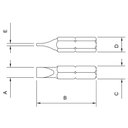 Ver imagem 2 de Ponteira Ponta Cruzada para Martelete Manual de Impacto Nr. 3 (8x36 Mm) Tramontina Pro Tramontina