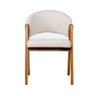 Cadeira Sala de Jantar Premium com Braço Madeira Maciça Movellu Home - 2