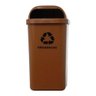 Lixeira Papeleira 50 Litros com Suporte para Coleta Seletiva - 4