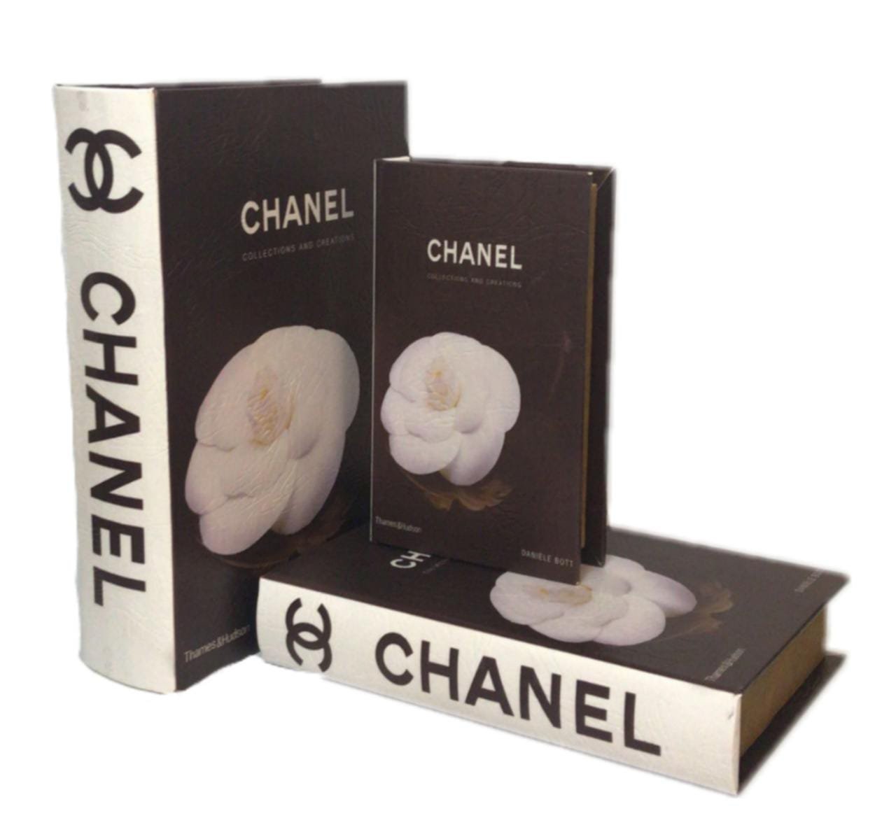 Caixa Livro Decorativa Chanel