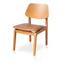 Ver imagem 2 de Kit 4 Cadeiras Jandaia CabeCasa MadeiraOriginals Marrom/Caramelo/Amêndoa