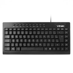 MINI TECLADO USB MULTIMIDIA DYNAMIC 10 TECLAS MULTIMIDIA ABNT2 CABO 1.8M - VINIK - DT111 - 1