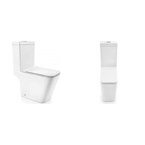Kit com 2 Kit Vaso Sanitário com Caixa Acoplada e Assento Vougan Docol