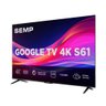 Smart Tv Led 50´´ Semp 4k Uhd 50s61, Google Tv, com Wi-fi Dual Band e Bluetooth Integrados, Google a - 3