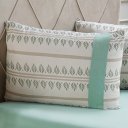 Ver imagem 3 de Jogo de Cama Solteiro Malha 2 Pçs Bella Cama New 88x188cm Verde