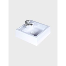Gabinete para Banheiro com Cuba e Armario 80cm Mdf Freijo com Branco Paris - On Móveis - 3